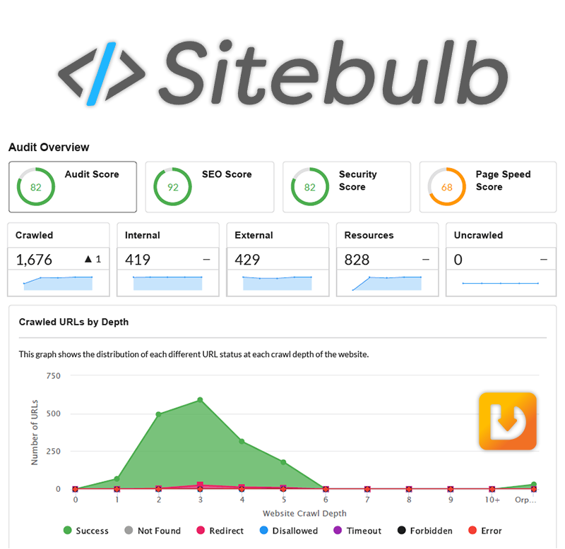 Sitebulb website crawler